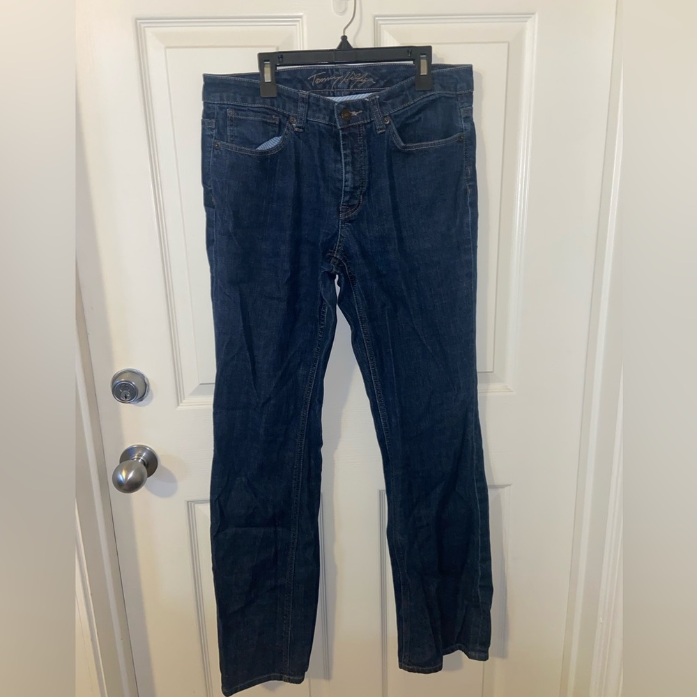 Dark Blue Tommy Hilfiger Vintage Boyfriend Jeans